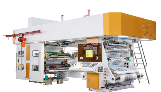 CI-600/800/1000/1200 J drukarka flexo z centralnym cylindrem