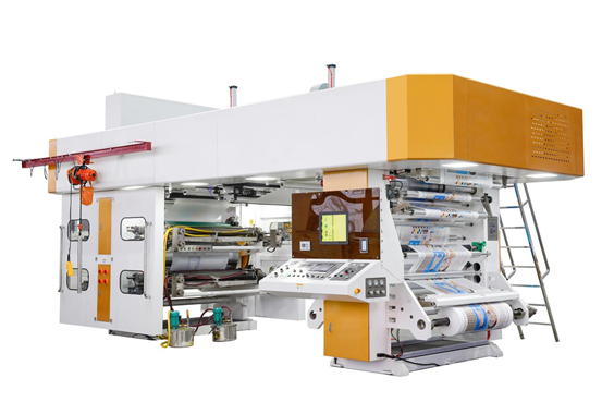 CI-600/800/1000/1200 J drukarka flexo z centralnym cylindrem